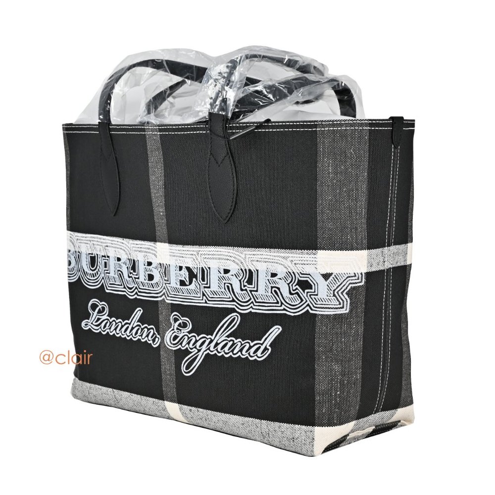 Burberry Medium Doodle Reversible Coated Canvas - Picture 2 of 8